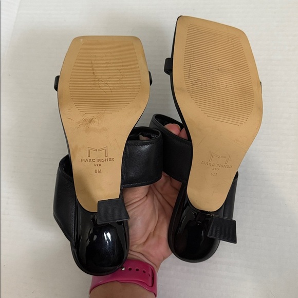 Marc Fisher - Deann Sandal - Black - Size 8M - Good Condition!! - Picture 9 of 9